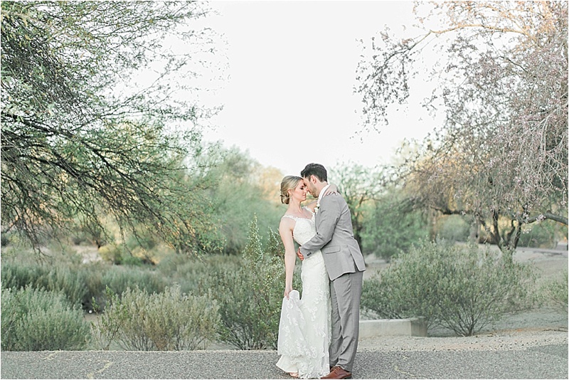 Scottsdale Arizona Romantic Backyard Wedding
