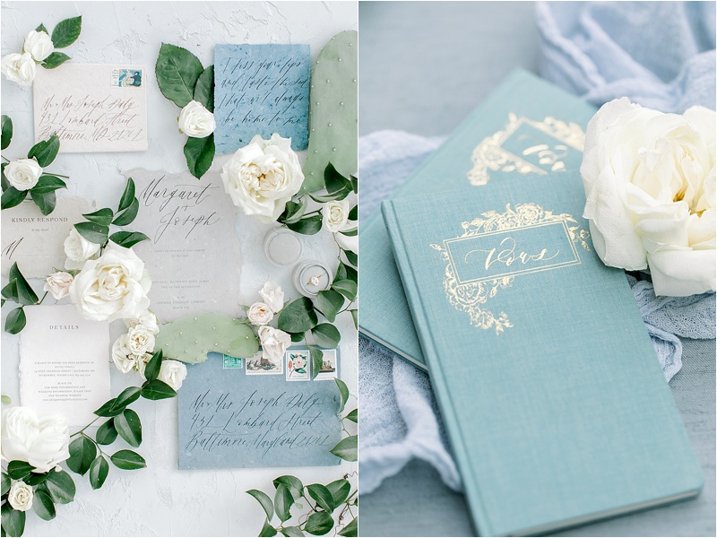Dusty Blue + Sage Wedding Inspiration 