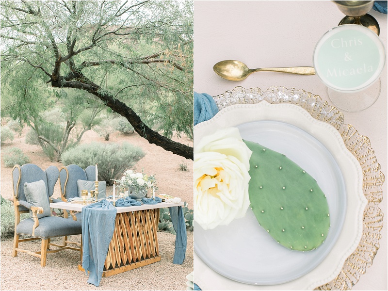 Dusty Blue + Sage Wedding Inspiration 